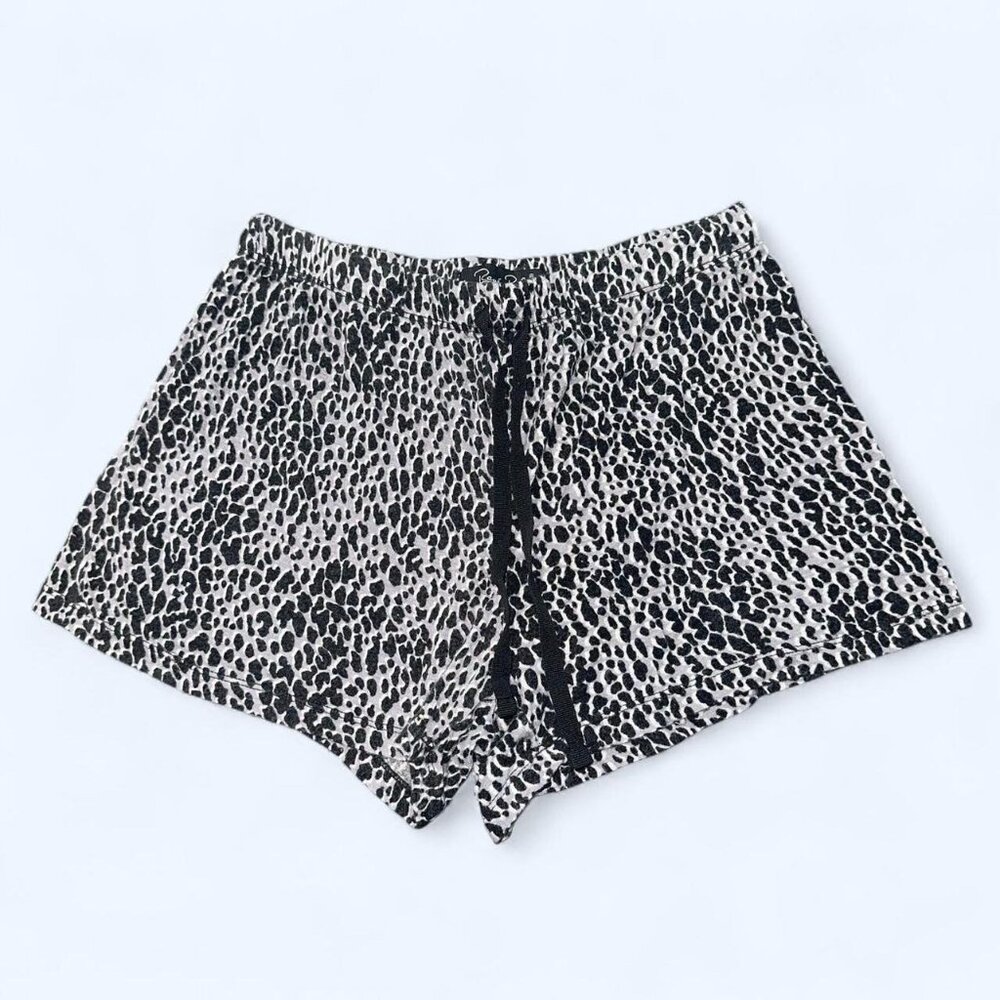 Rene Rofe Sleepwear Leopard Print Shorts